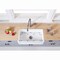 Gourmetier KGKFA361810SQ 36" x 18" SGL Bowl Farmhouse Kitchen Sink, Drain & Rack KGKFA361810SQ - alternate 3